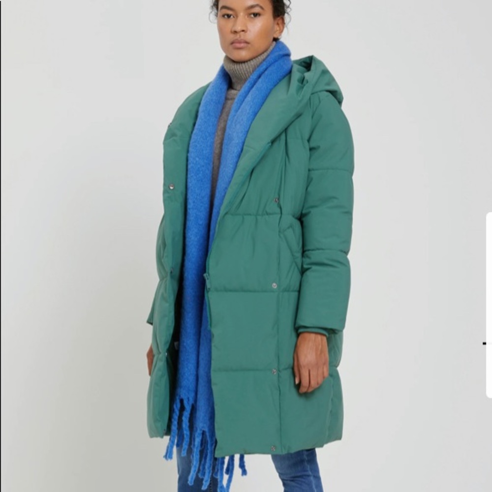 Frank&Oak Hygge Puffer in Hunter Green